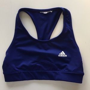 Dark purple/blue Adidas sports bra